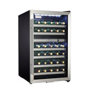  Danby 38-bottle Wine Cooler with Two Zones DWC114BLSDD IMAGE 1