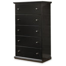  Signature Design by Ashley Maribel 5-Drawer Chest Maribel B138-46 Five Drawer Chest (Chests - 5 Drawers) IMAGE 1