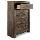  Signature Design by Ashley Juararo 5-Drawer Chest Juararo B251-46 Five Drawer Chest (Chests - 5 Drawers) IMAGE 3