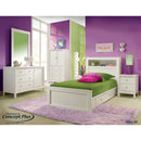  Concept Plus 60 7 pc Twin Platform Bedroom Set IMAGE 1