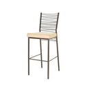  Amisco Eco Pub Height Stool Crescent 40123-30 IMAGE 1