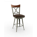  Amisco Brandy Pub Height Stool 41513-34 IMAGE 1