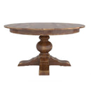  Canadel Round Champlain Dining Table with Pedestal Base TRN054543333DBTNF IMAGE 2