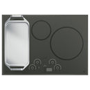  GE Café 30-inch Built-In Electric Cooktop CHP9530SJSS IMAGE 2