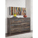  Signature Design by Ashley Drystan B211 6 pc Full Panel Bedroom Set IMAGE 2