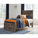  Signature Design by Ashley Wynnlow B440 6 pc Twin Crossbuck Panel Bedroom Set IMAGE 2