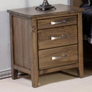  Mako Wood Furniture Scarlet 3-Drawer Nightstand 4100-65 IMAGE 1