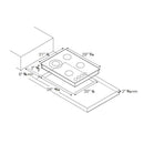  Bertazzoni 30-inch Built-In Gas Cooktop QB30M 4 00 X IMAGE 2