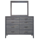 Mako Wood Furniture Robina 4300 6 pc King Panel Bedroom Set - Sand IMAGE 3