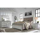  Benchcraft Kanwyn B777B17 5 pc Queen Upholstered Panel Bedroom Set IMAGE 1