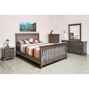  Mako Wood Furniture Polo 800 6 pc Full Bedroom Set IMAGE 1