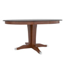  Canadel Round Canadel Counter Height Dining Table with Pedestal Base TRN5454XJ-1 IMAGE 2
