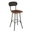  Amisco Bean Pub Height Stool 41568-30-51-87 IMAGE 1