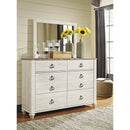  Signature Design by Ashley Willowton 6-Drawer Dresser B267-31 IMAGE 6