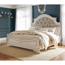  Signature Design by Ashley Realyn B743B47 7 pc Queen Panel Bedroom Set IMAGE 4