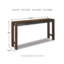  Signature Design by Ashley Tojin D440D2 5 pc Counter Height Dining Set IMAGE 5