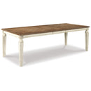  Signature Design by Ashley Realyn D743D9 9 pc Dining Set IMAGE 2