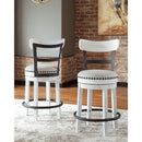  Signature Design by Ashley Valebeck D546D13 3 pc Counter Height Dining Set IMAGE 8