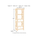  Signature Design by Ashley Bolanburg D647D21 6 pc Counter Height Dining Set IMAGE 19
