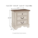  Signature Design by Ashley Realyn B743B27 7 pc Full Panel Bedroom Set IMAGE 12