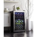  Danby 38-bottle Wine Cooler with Two Zones DWC040A3BSSDD IMAGE 2