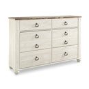  Signature Design by Ashley Willowton B267B46 7 pc King Sleigh Bedroom Set IMAGE 3