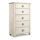  Signature Design by Ashley Willowton B267B61 7 pc King Sleigh Bedroom Set IMAGE 5