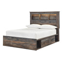  Signature Design by Ashley Drystan B211B102 7 pc Full Bookcase Bedroom Set IMAGE 2