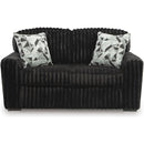  Signature Design by Ashley Midnight-Madness 98103 2 pc Living Room Set - Onyx IMAGE 3
