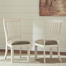  Signature Design by Ashley Bolanburg Dining Chair Bolanburg D647-01 Dining Upholstered Side Chair (Dining Seating - Chairs) IMAGE 7