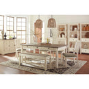  Signature Design by Ashley Bolanburg Dining Table Bolanburg D647-25 Rectangular Dining Room Table (Dining Tables - Rectangle) IMAGE 11