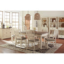  Signature Design by Ashley Bolanburg Dining Table Bolanburg D647-25 Rectangular Dining Room Table (Dining Tables - Rectangle) IMAGE 4