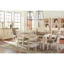  Signature Design by Ashley Bolanburg Dining Table Bolanburg D647-25 Rectangular Dining Room Table (Dining Tables - Rectangle) IMAGE 5