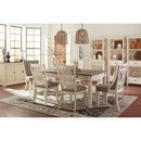  Signature Design by Ashley Bolanburg Dining Table Bolanburg D647-25 Rectangular Dining Room Table (Dining Tables - Rectangle) IMAGE 6