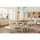  Signature Design by Ashley Bolanburg Dining Table Bolanburg D647-25 Rectangular Dining Room Table (Dining Tables - Rectangle) IMAGE 9