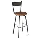  Amisco Crystal Counter Height Stool 40487-24_51-87 IMAGE 1
