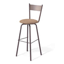  Amisco Crystal Counter Height Stool 40487-24-52-UPH IMAGE 1