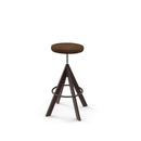  Amisco Uplift Adjustable Height Stool Uplift 40614 Upholstered Stool IMAGE 1