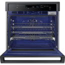  Samsung 30-inch, 5.1 cu.ft. Built-in Single Wall Oven with Convection Technology NV51K6650SG/AA IMAGE 3