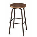  Amisco Button Pub Height Stool 42460-34_52-87 IMAGE 1