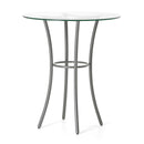  Amisco Round Lotus Counter Height Dining Table with Glass Top 50509-38_57|90236 IMAGE 1