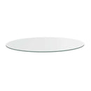  Amisco Round Lotus Pub Height Dining Table with Glass Top 50509-42_57|90236 IMAGE 2