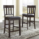  Signature Design by Ashley Haddigan Counter Height Stool Haddigan D596-124 Upholstered Barstool (Dining Seating - Stools) IMAGE 2
