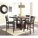  Signature Design by Ashley Haddigan Counter Height Stool Haddigan D596-124 Upholstered Barstool (Dining Seating - Stools) IMAGE 3