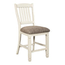  Signature Design by Ashley Bolanburg Counter Height Stool Bolanburg D647-124 Upholstered Barstool (Dining Seating - Stools) IMAGE 1