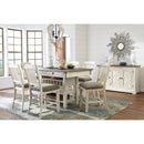  Signature Design by Ashley Bolanburg Counter Height Stool Bolanburg D647-124 Upholstered Barstool (Dining Seating - Stools) IMAGE 6