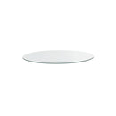  Amisco Round Carrefour Dining Table with Glass Top 50692|90242_24 IMAGE 2