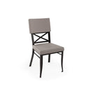  Amisco Windsor Dining Chair Windsor 30520 Chair - Stratus/Cobrizo IMAGE 1