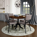  Amisco Windsor Dining Chair Windsor 30520 Chair - Stratus/Cobrizo IMAGE 2