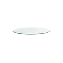  Amisco Round Dirk Counter Height Dining Table with Glass Top and Trestle Base 50734_14/90375 IMAGE 2